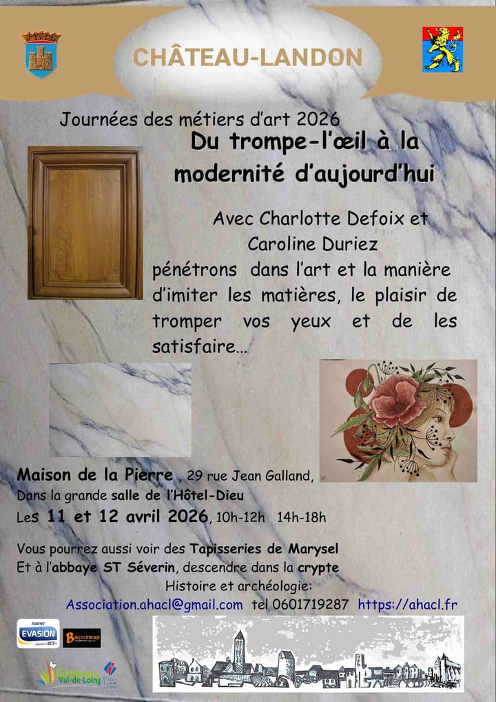 Journées des métiers d'art 2026.