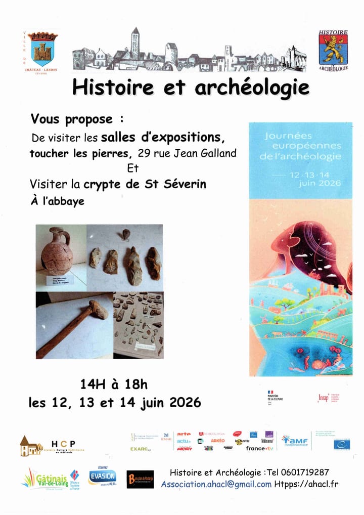 Journées européennes de l'archéologie