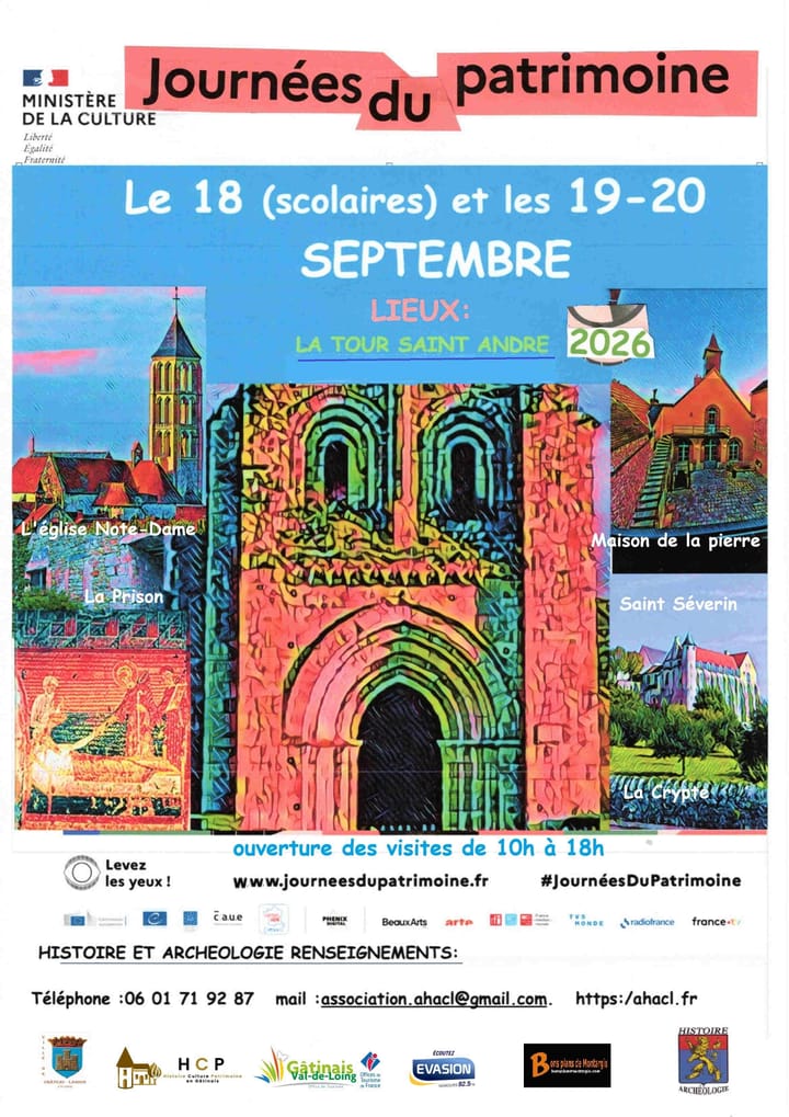 Journées du patrimoine 2026.